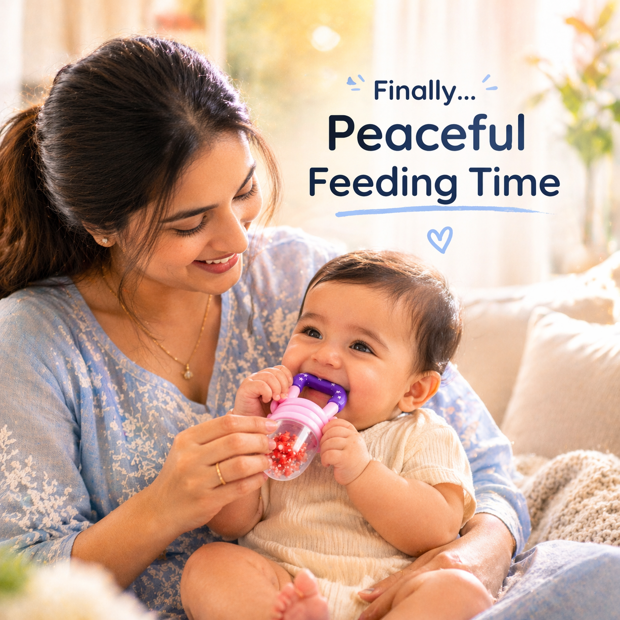 Babycudler SafeBite Fruit Feeder ( Pack of 2 )